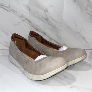 NEW Cobb Hill lydia Ballet Flat dove nubuck sz 7
